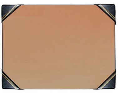 Elegant Blotter Desk Pad- Leather WAUCUST415G